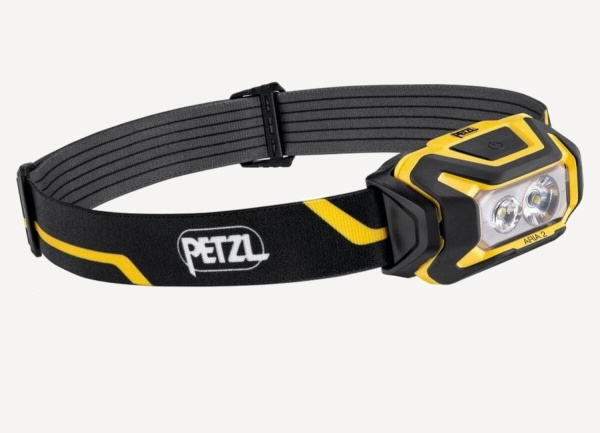 Фонарь налобный Petzl ARIA 2 450 lum (Черный+Желтый)